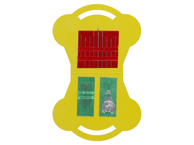 Sada jehel a navlékače Košík