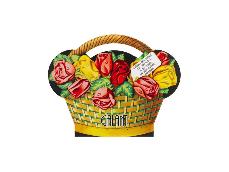 Sada jehel a navlékače Košík-1