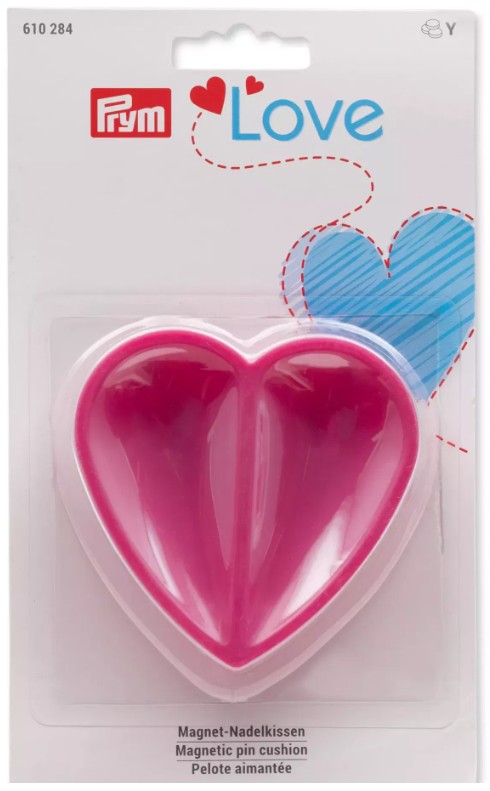 Magnetická miska na špendlíky ve tvaru srdce Prym Love-1