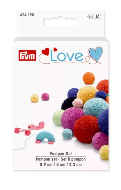 Šablony na výrobu bambulí Prym Love-1