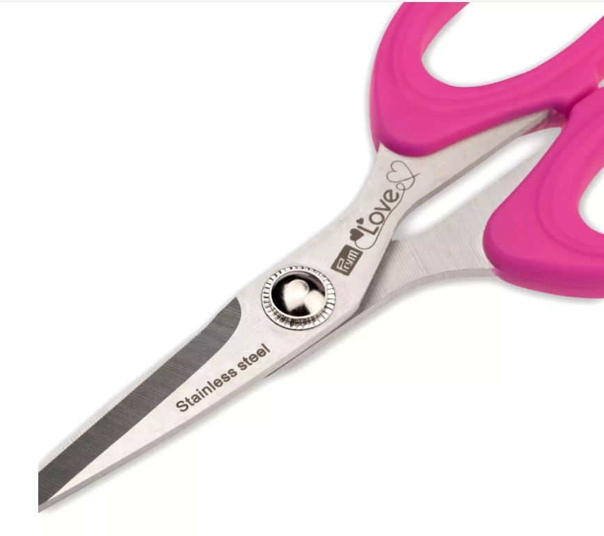 Krejčovské nůžky s mikrozoubky 13,5 cm PRYM LOVE-2