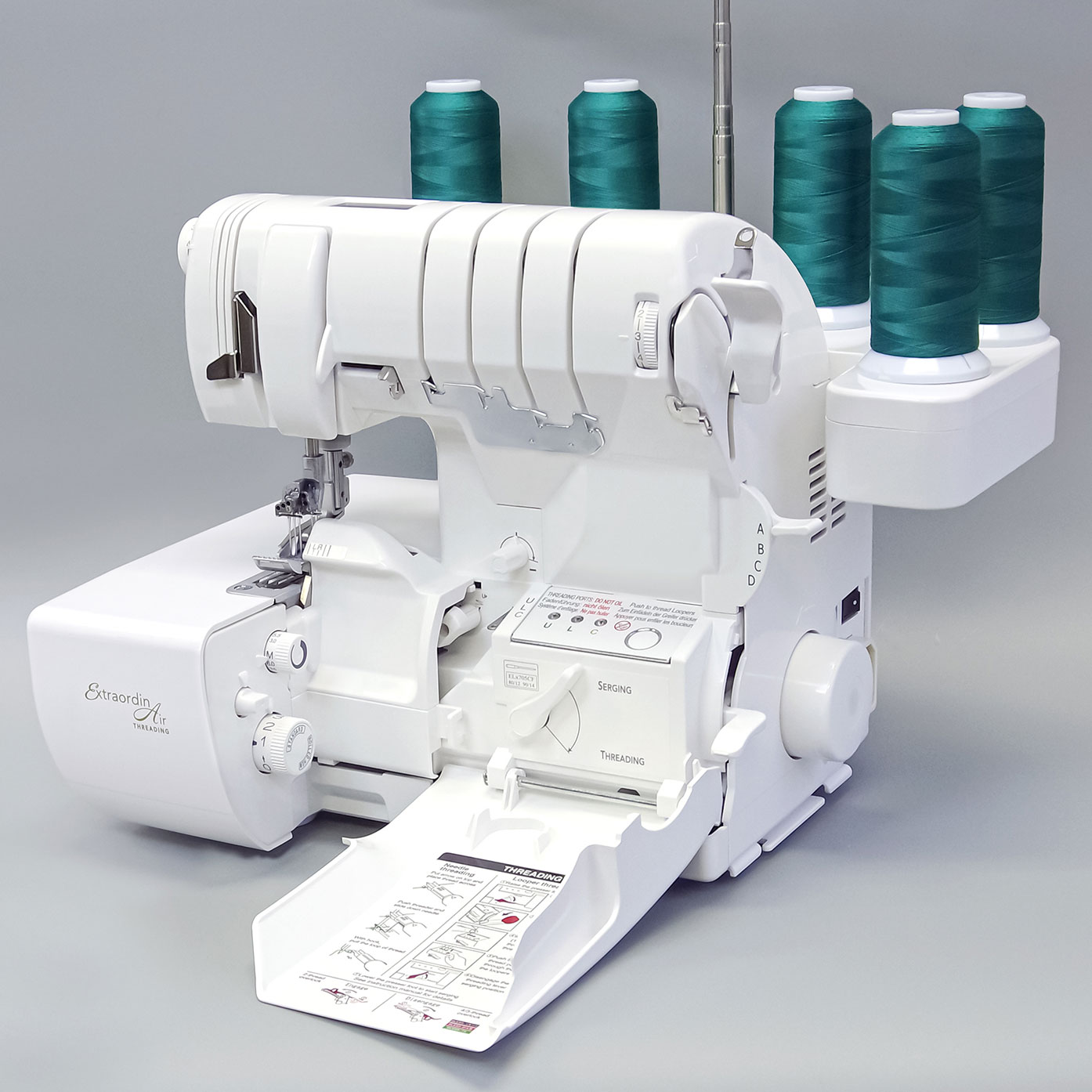 overlock a coverlock Babylock Aspire BLES5 + sada nití -1