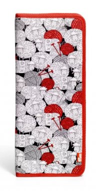 Pouzdro na pletací jehlice Merino Prym Love