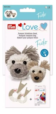 Šablony na zvířecí bambulky -  pes Fido Prym Love