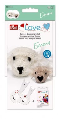 Šablony na zvířecí bambulky -  ovce Emma Prym Love