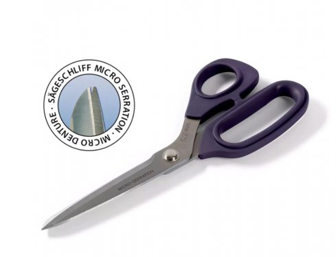 Prym profesionální krejčovské nůžky Xact 25 cm, s jemným mikroozubením